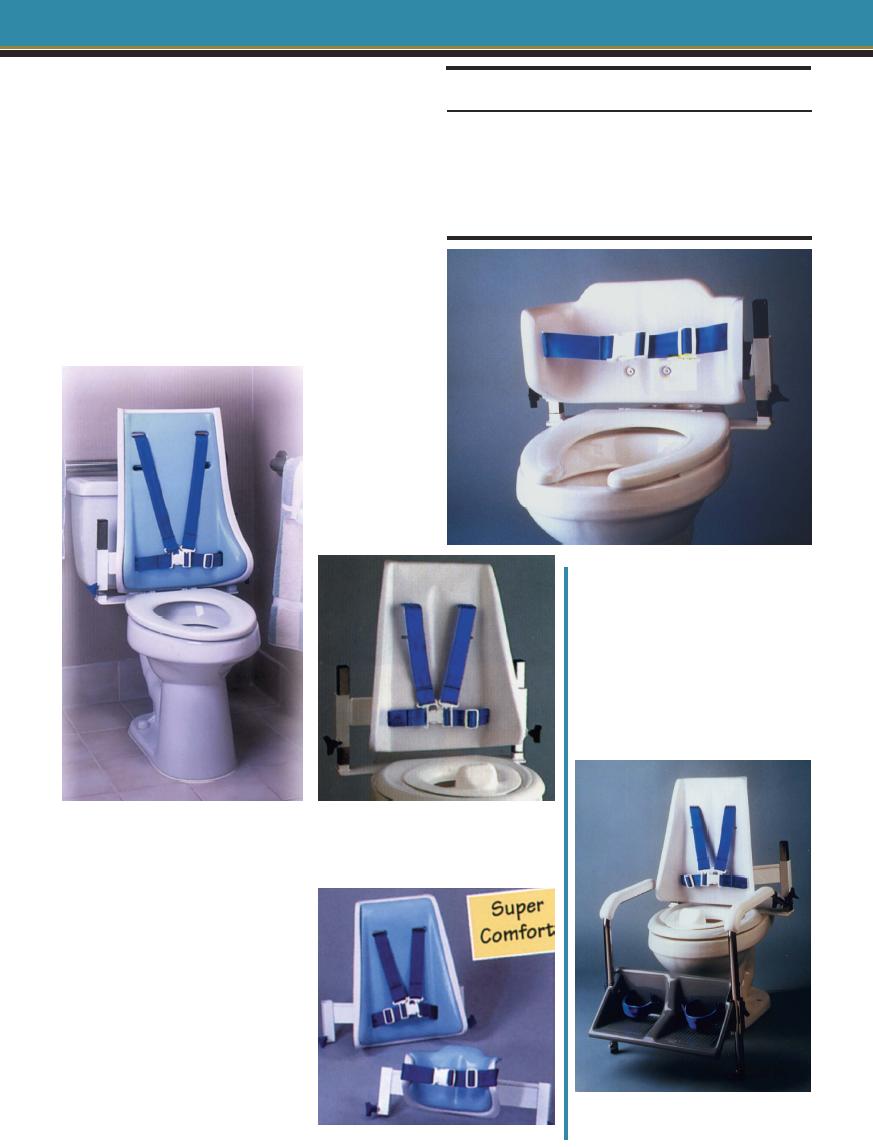  Range of toilet supports