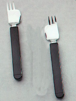Knife/fork, right and left hand