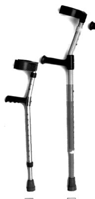 Elbow Crutch - Double Adjustable