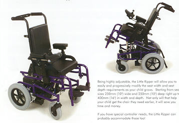 Littel Ripper Wheelchair