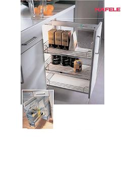 Pull Out Floor Storage Unit