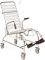Attendant Propelled Fixed Reclined Shower Commode Chair