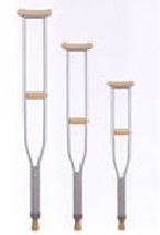 Alum Axilla Crutches