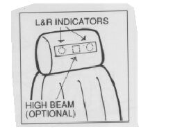 Headrest Indicator