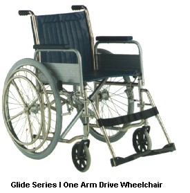 Glide Series 1 One Arm Drive Wheelchair