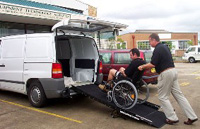 Ozramp Tow Bar Wheelchair, Cargo and Scooter Ramp