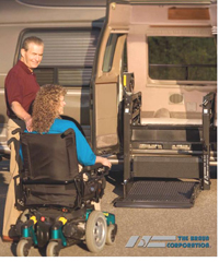 Braun Millenium Series Wheelchair Lifter