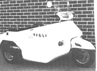 Nippi Three Wheel Motor Scooter