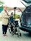 Bruno Manual Wheelchair Lifter - rear door mounted (AWL150)
