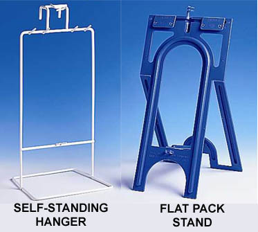 Simpla Self Standing Hanger And Flatpack Stand