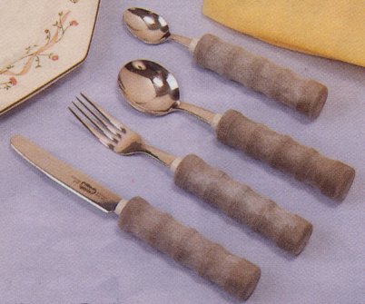 Range of lightweight foam handled cutlery