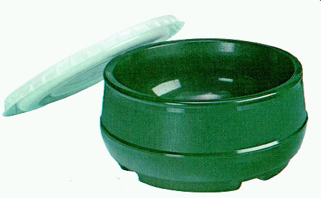 Insulated Bowl - shown with optional disposable lid