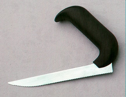 Angled Carving Knife