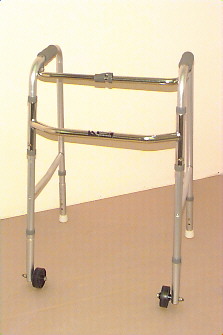 Folding Walking Frame with Central Release