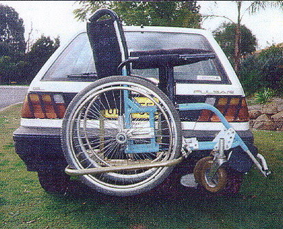 Towbar Mounted Wheelchair Carrier