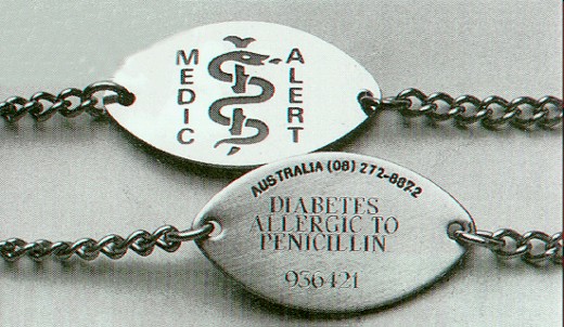 Medic Alert Bracelet