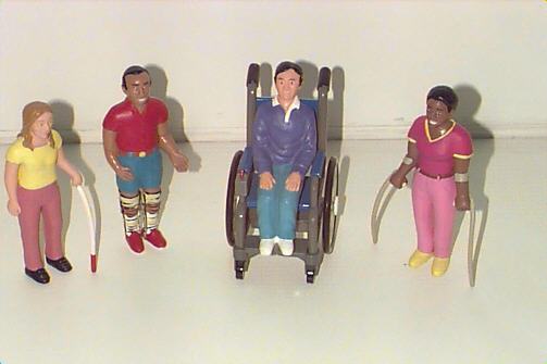 Figurines - People with a Disability
