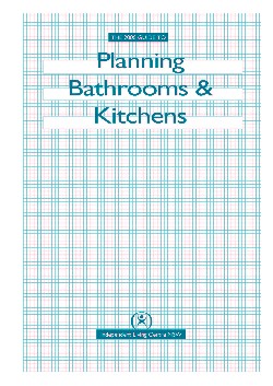 Guide to Planning Bathrooms and Kitchens - picture of booklet
