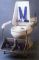 Armrest-Footrest with Hi-back toilet support