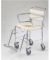 GL15 Shower/Commode Chair with Swing-Away Footrest