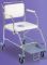 Maxicare attendant propelled shower over toilet chair