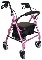 HS146 Four Wheeled Walker with Seat (CTM)
