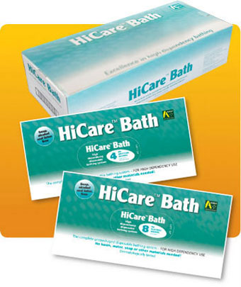 HiCare Bath Premoistened Disposable Washers