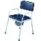 Steel Bedside Commode Chair