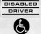 Disabled Driver Signs