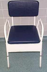 Auscare Static Commode Chair
