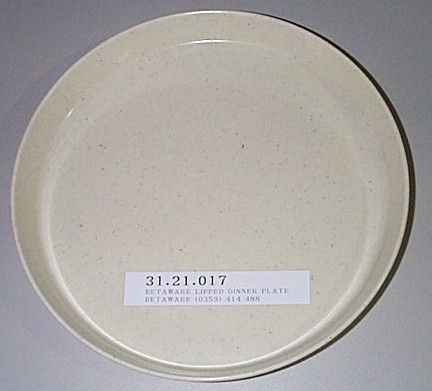 Lipped Dinner Plate