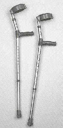 Aluminium Elbow Crutches