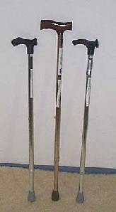 Adjustable Aluminium Walking Sticks
