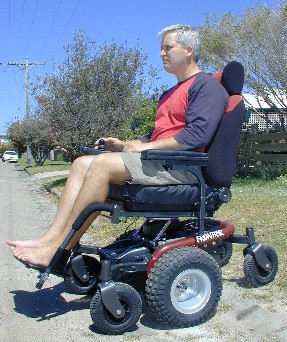 Magic Mobility Frontier All Terrain Powered Wheelchair