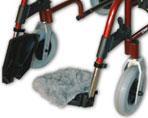 Lambswool Wheelchair Footrest Protectors