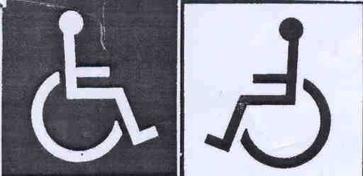 Disabled Persons Access Signa