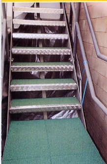 Slip Resistant Stair Treads