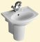 b. Example - Century Wash basin, wall mounted with optional trap cover